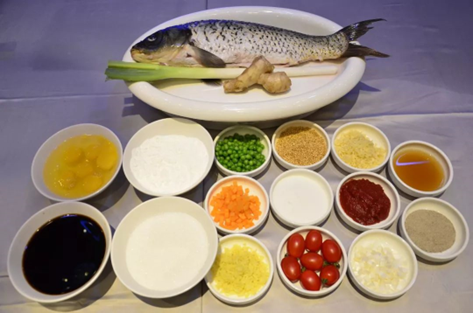 图1 糖醋鱼食材（天星海外海提供）